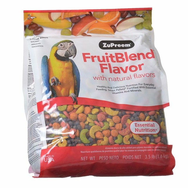 ZuPreem FruitBlend Flavor Bird Food for Large Birds Large (3.5 lbs) eBay
