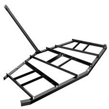 Wiltec Schleppegge 220x207x10cm Wiesenegge Wiesenschleppe Rasentraktor Feldegge