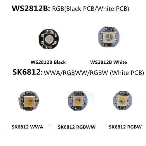 LED Chip WS2812B sk6812 pcb Board Strip Individually Addressable Digital 5V led - Picture 5 of 17