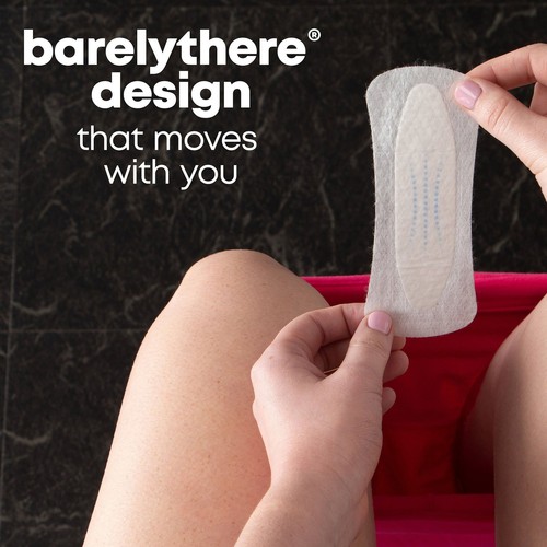 Panty Liner U by Kotex Barely There Thin Light Absorbency (Sold as BX/50) - 第 3/5 張圖片