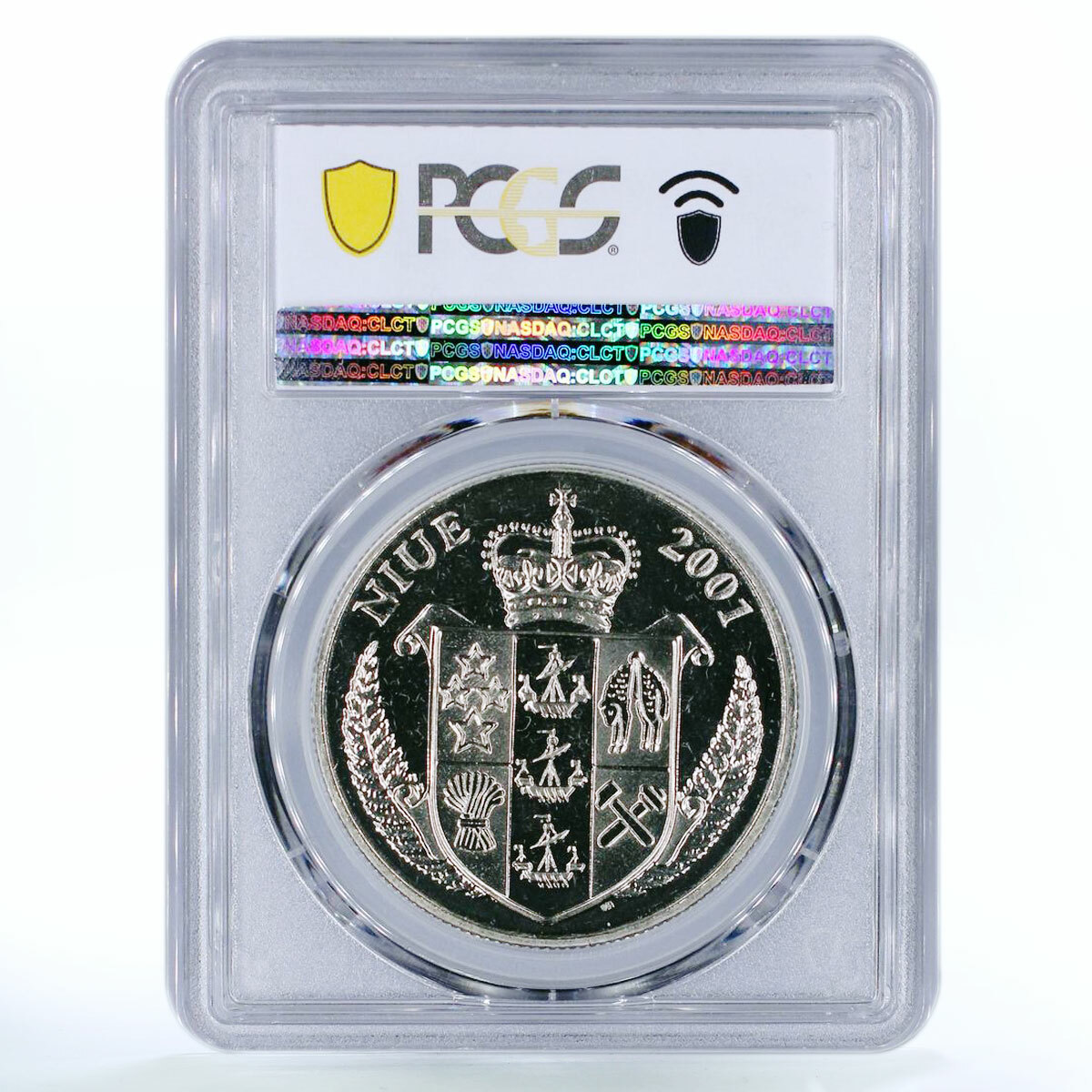 Niue 1 dollar Pokemon Pikachu MS67 PCGS copper-nickel coin