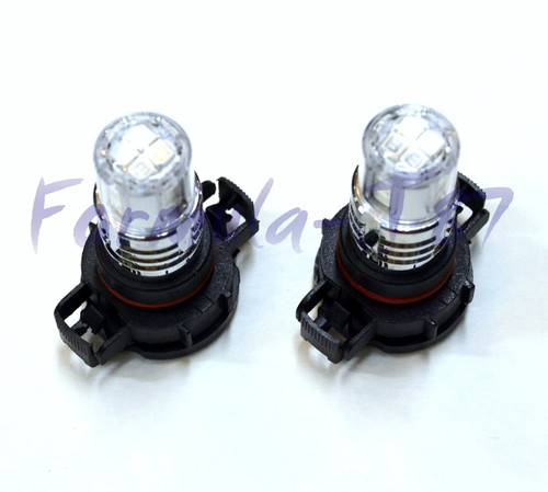 LED 20W PS19W 5201 Blue 10000K Two Bulbs DRL Daytime Head Light Replacement Show - Picture 4 of 13