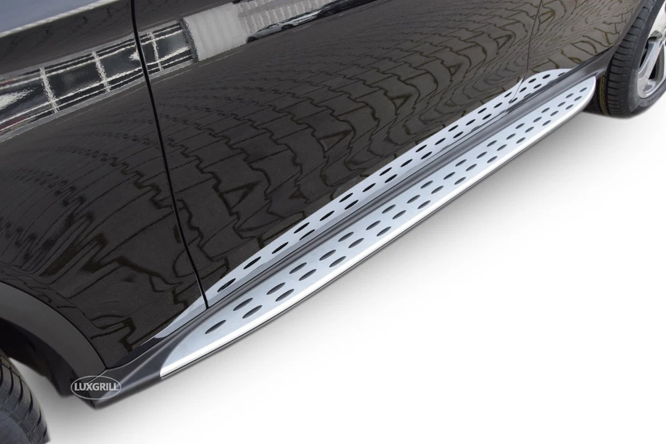 Marche-Pieds Latéraux Aluminium Pour Mercedes GLE C292 2015-2019 Coupe - Photo 3/4