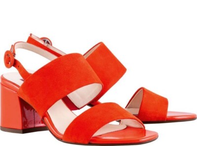 Women s orange Högl Sandals sz 8.5