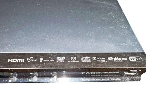 Sony BDP-S580 3D Blu-ray/ DVD Player 1080P WiFi HDMI Streaming - W/Remote - Picture 5 of 8