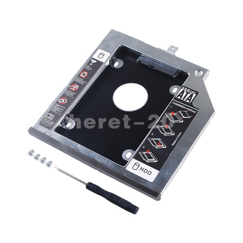 2nd SSD HDD Hard Drive Caddy Adapter For Lenovo ThinkPad T440P T540 T540P W540 - Picture 2 of 13