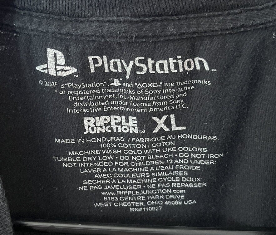 Playstation Tshirt Controller Button All Over Pat… - image 6