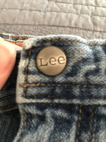 boys 5 lee boot cut Dungarees denim jeans f-67 - Picture 6 of 11