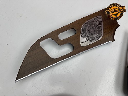2020-2025 MERCEDES GLE GLS DASH / CONSOLE / DOOR INTERIOR TRIMS SET BROWN WALNUT - Picture 7 of 24
