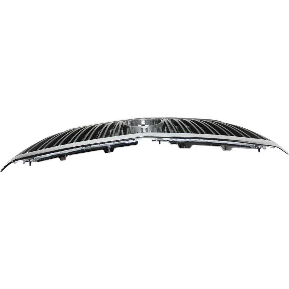 Grille For 2004-2006 Lexus RX330 2007-2009 RX350 Chrome Shell w/ Gray Insert - Image 3 of 4