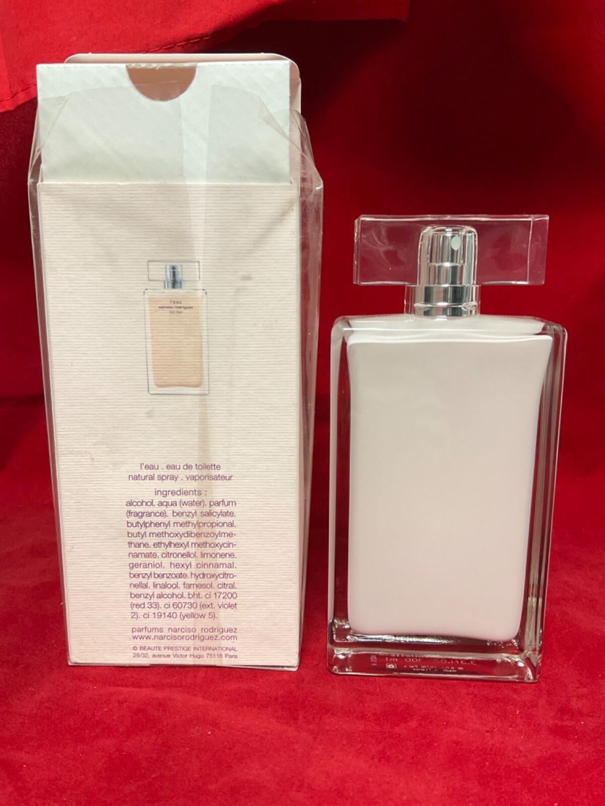 narciso rodriguez edt 100 ml