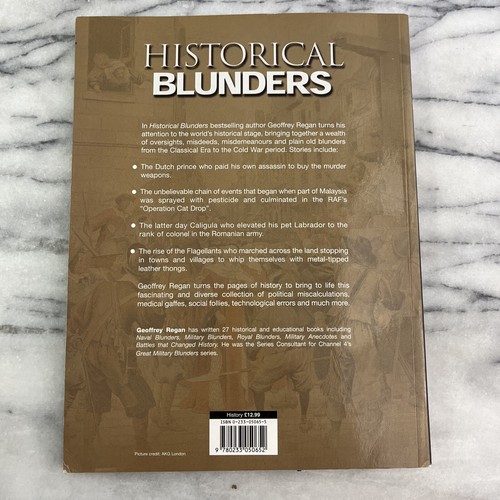 Historical Blunders by Geoffrey Regan 2002 Carlton Books History - Imagen 3 de 17