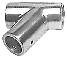 Osculati Alloy Pulpit T-Joint 60 Degrees 30mm