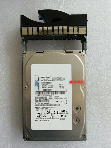 Compatible IBM 49Y1866 49Y1870 49Y1869 600GB 15K 3.5'' SAS DS3500 HDD W/TRAY - Picture 1 of 3