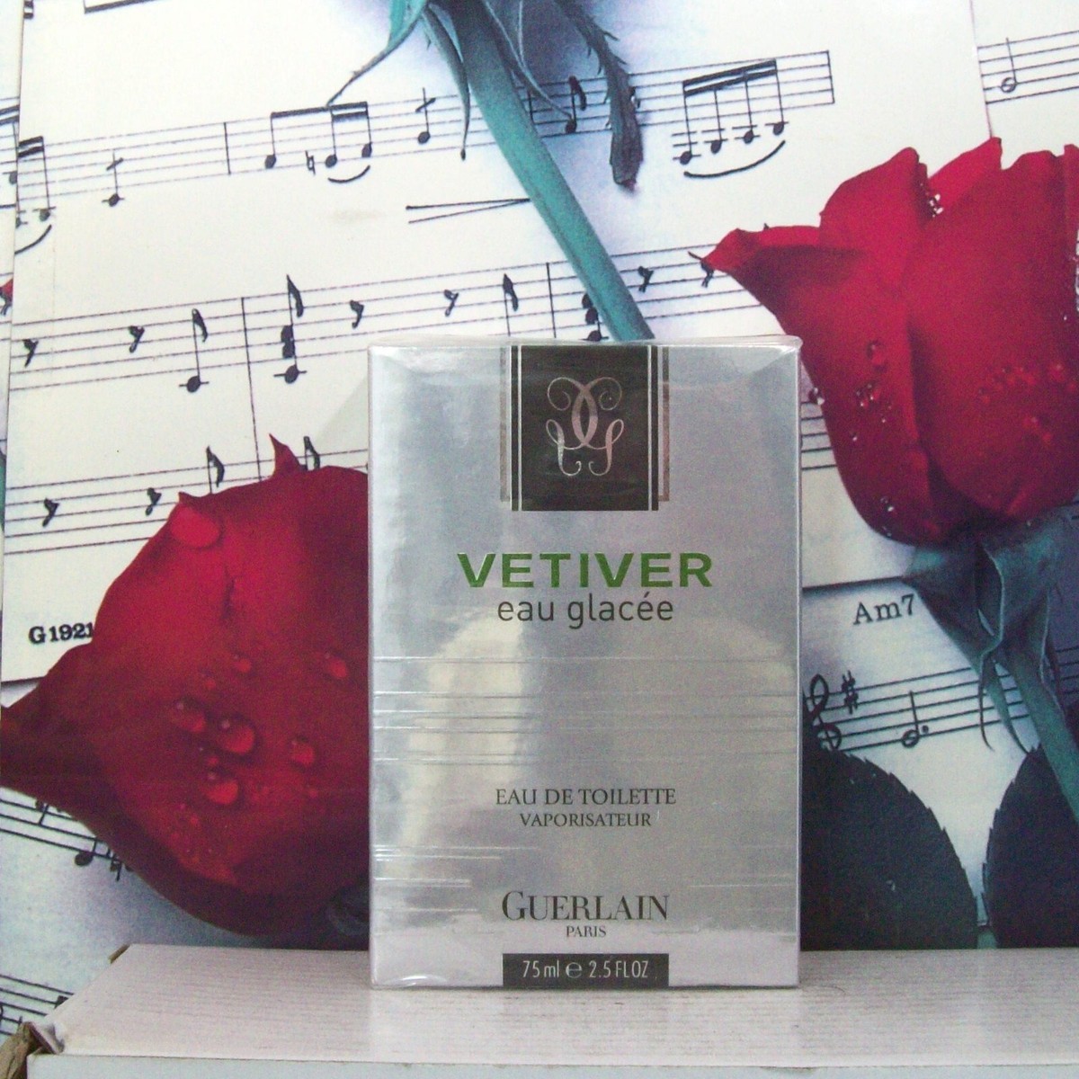 Guerlain Vetiver Frozen Fragrance EDT Spray Vintage
