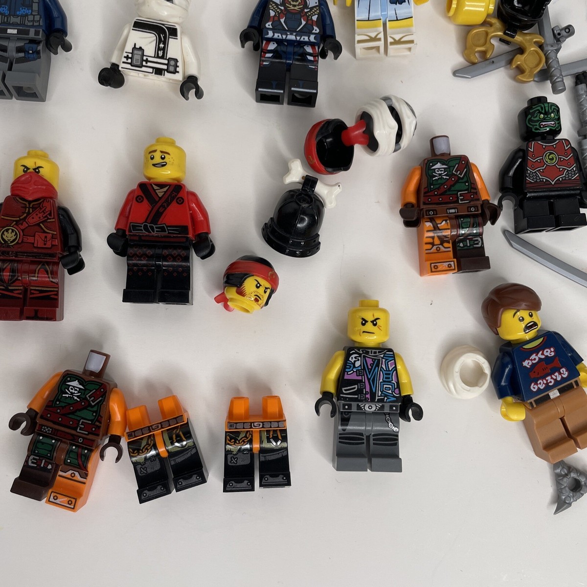 gana様 Lego Ninjago Minifigure Parts Lot ULTRA VIOLET Ninja Pirates