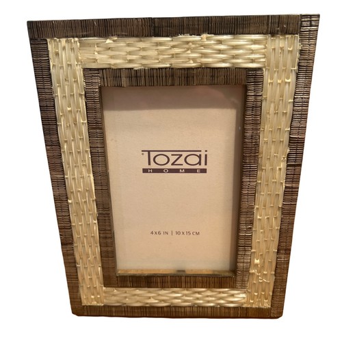Tozai Home Bilderrahmen 4x6 Foto Faux Elfenbein Knochen Holz Trim - Bild 5 von 9
