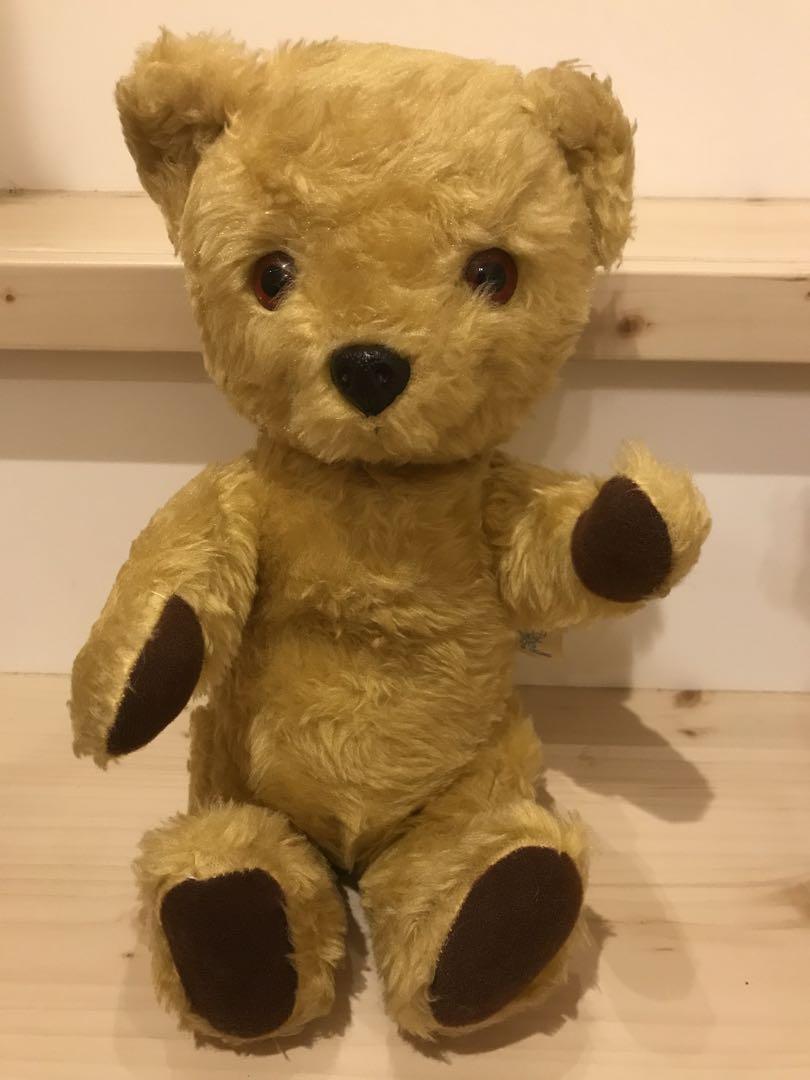Plush Toy Chad Valley Chiltern Hygienic Teddy Bear Made in England