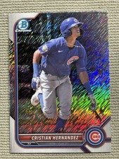 Cristian Hernandez 2022 Bowman Chrome - Prospects Shimmer Refractor #BCP-240