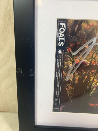 Foals Band Signed Framed Everything Not Saved Will Be Lost Part Two CD & Cover - Picture 4 of 9