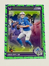 2024 Score-A-Treat Football Green Bats #94 - Jared Goff - Detroit Lions