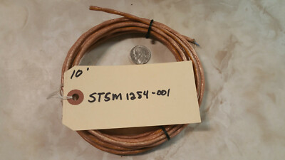 10 feet 24 AWG Shielded Silver Plated Wire Twisted Pair 98.0 ohms Impedance