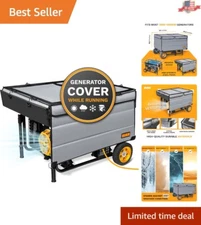 Weatherproof Generator Cover for 3500-12000W Models - 100% Waterproof Protection