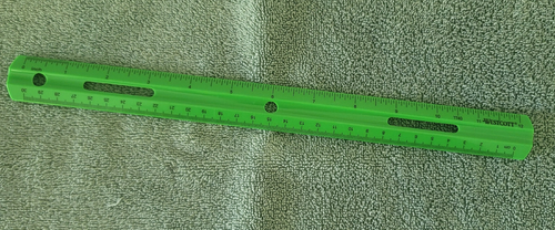 Westcott 12" Plastic Ruler Lime Green - New
