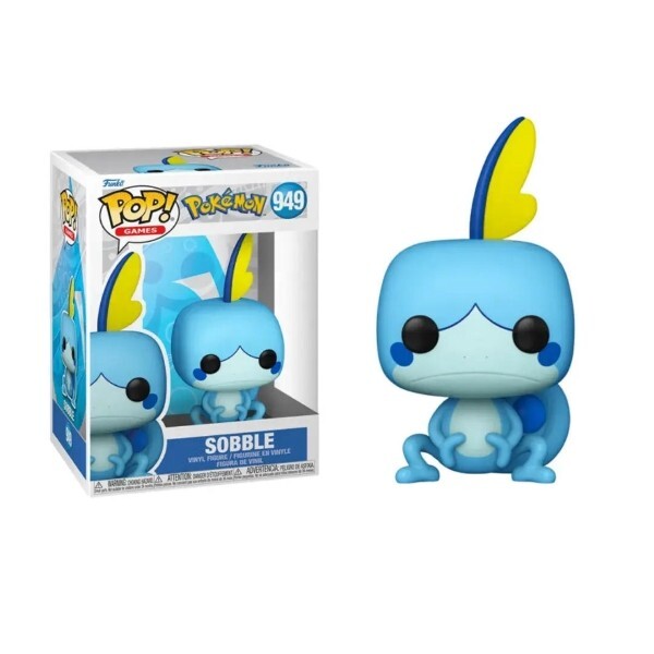 Funko Pop! Games: Pokemon - Sobble Vinyl Figure #949 #71341 | eBay