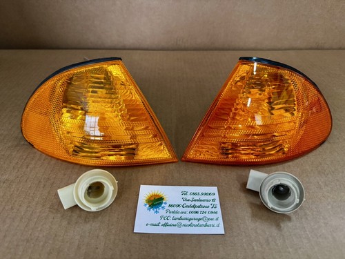 BMW 3er e46 1998 Paar Scheinwerfer Blinker vorne orange