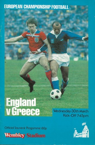 ENGLAND HOME PROGRAMAS INTERNACIONALES DE FÚTBOL 1980 A 1985 ~ TÚ ELIGES CUÁL - Imagen 16 de 24