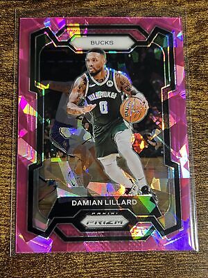2023-24 Panini Prizm Damian Lillard PINK ICE Prizm SP | eBay 2023-24 Panini Prizm Damian Lillard PINK ICE Prizm SP | eBay