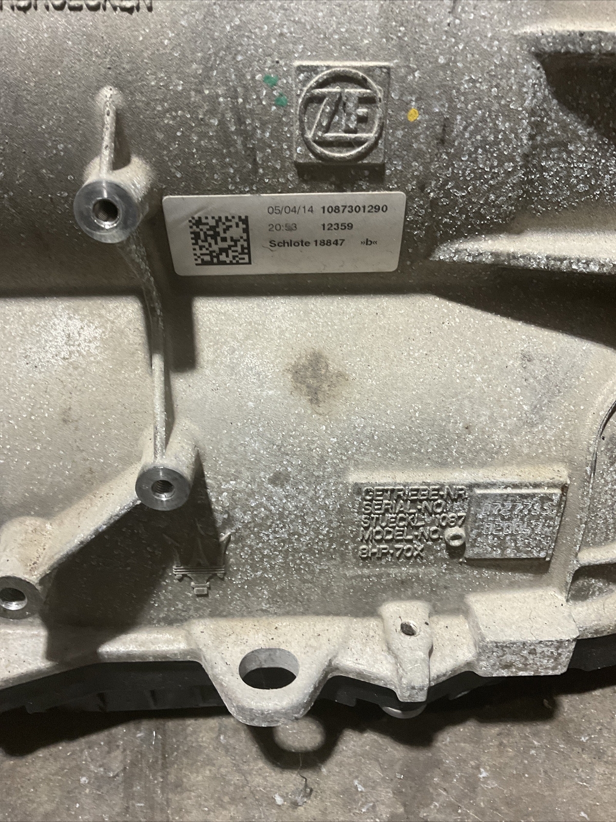 2014-2017 MASERATI GHIBLI S Q4 AWD AUTOMATIC TRANSMISSION OEM With 36,485 miles