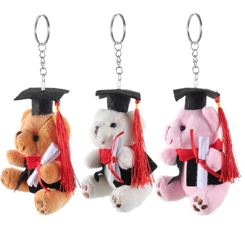 Ornements Arc & Ours Noir - Lot De 2 - Pour Téléphone, Clés, Sac - Accessoire Déco Mignon - Cadeau Enfant