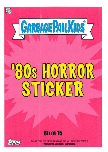 GARBAGE PAIL KIDS REVENGE OF OH, THE HORROR-IBLE PICK-A-CARD 2019 BASE STICKERS - Picture 33 of 401