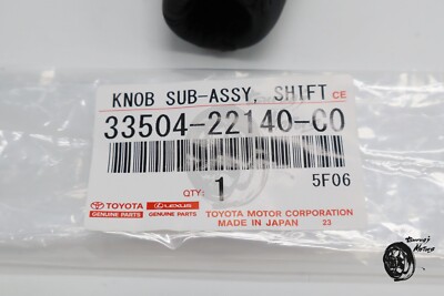 Toyota Genuine COROLLA LEVIN TRUENO AE86 Shift Knob 33504