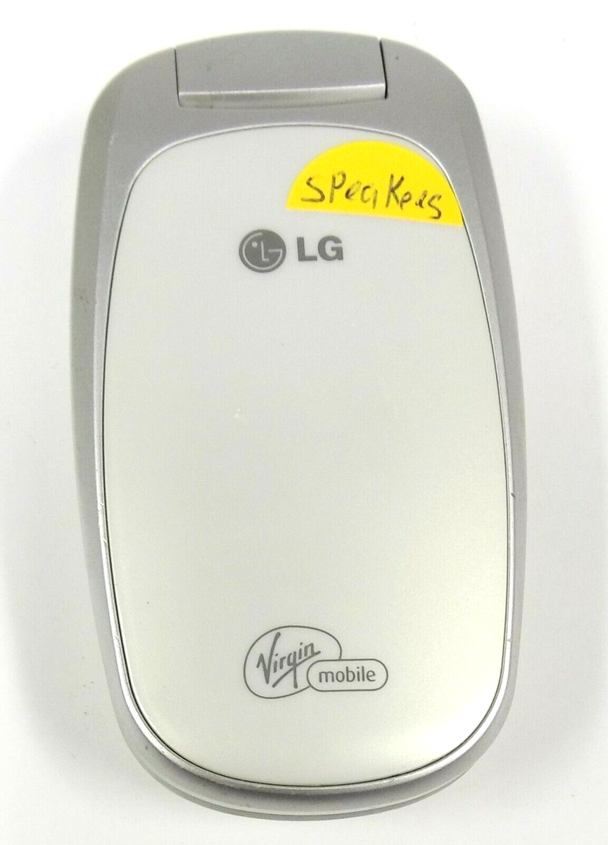 LG Aloha LX140 - White ( Virgin Mobile ) Rare Cellular Phone | eBay