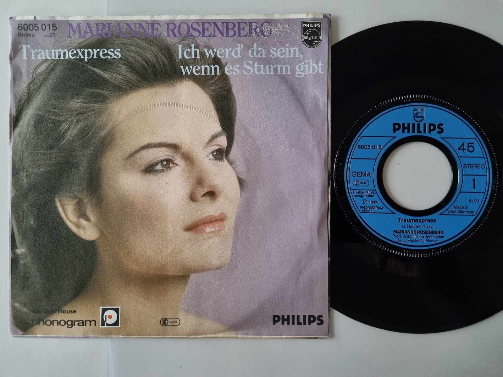 Marianne Rosenberg - Traumexpress 7'' Vinyl Germany