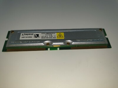 Kingston ktd-dm800e/512 512mb memory module kit (740617058499)
