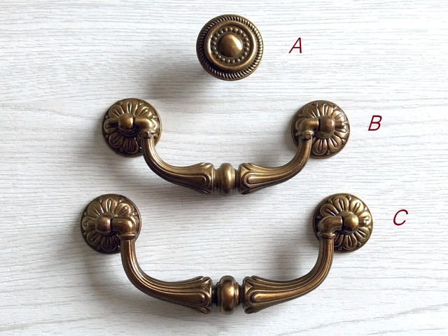 Drop Bail Dresser Pull Handle Drawer Pulls Handles Rustic Antique