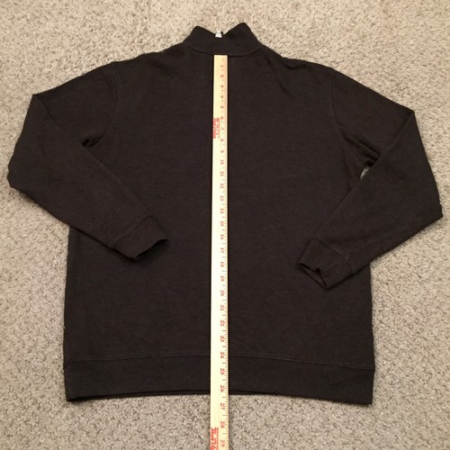 Method Sweater Mens Large Brown Argyle Long Sleeve 1/4 Zip - Picture 6 of 11