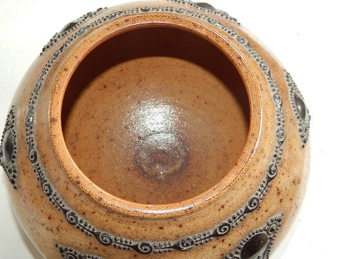 Bowle Art Nouveau 1910 circa Merkelbach NUOVA ERA disegno Paul Wynand - Foto 8 di 11