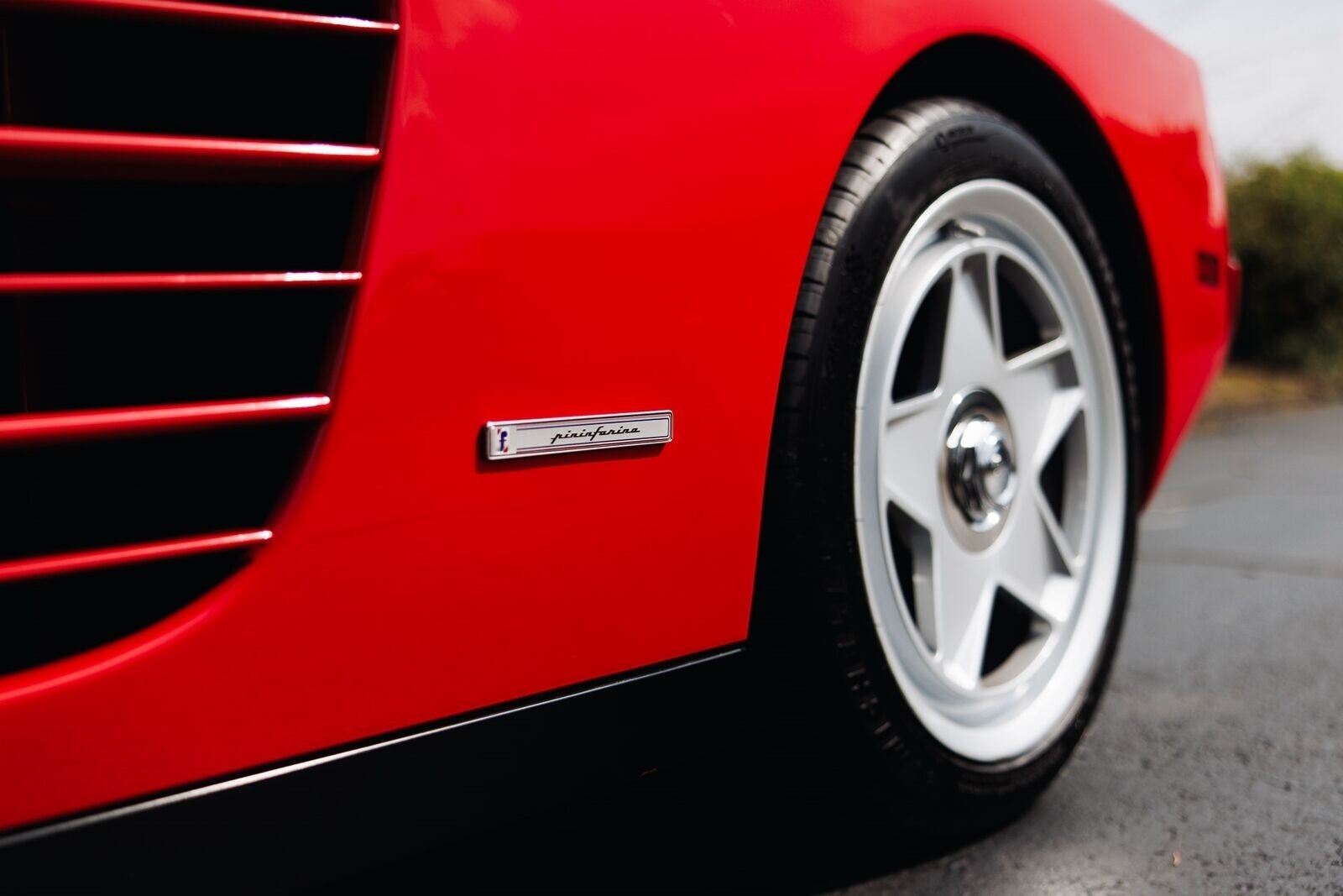18" WHEELS & PIRELLI TIRES fit FERRARI Testarossa 18"  Central Locking FORGED