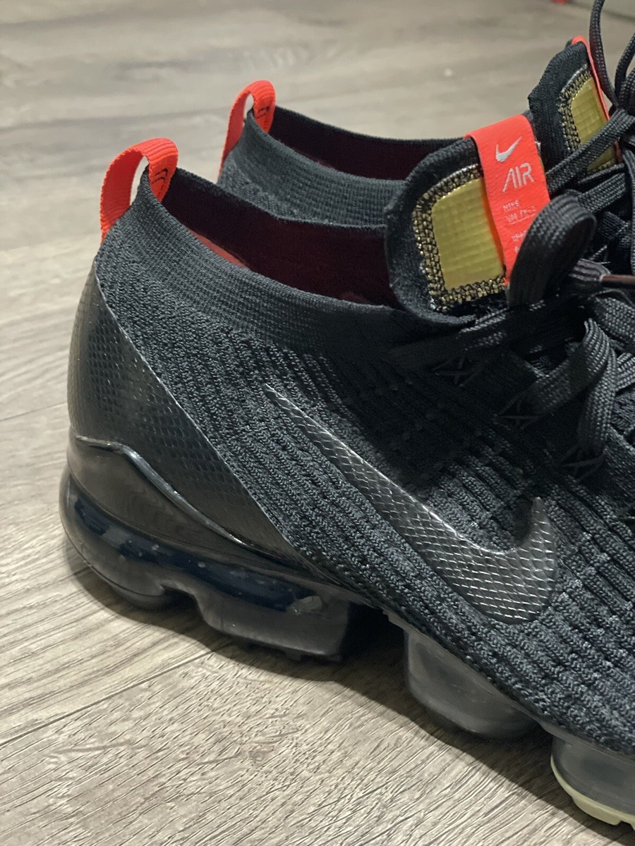 NIKE AIR VAPORMAX FLYKNIT 3 BLACK/BLACK-IGLOO SIZE 12 | eBay