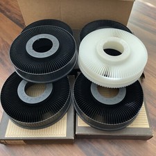 Lot of 6 Vintage Yankee Rotary Slide Tray Holds 100 2x2 Slides