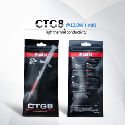 12,8 W/mk Maxtor CTG8 Mini-Thermo paste für GPU-Computer-Kühler-CPU-Prozessor - Afbeelding 5 van 11