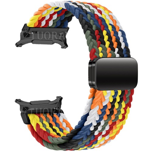 Für Samsung Galaxy Watch Ultra 47mm Magnet Geflochten Nylon Band Strap Bracelet - Bild 32 von 69