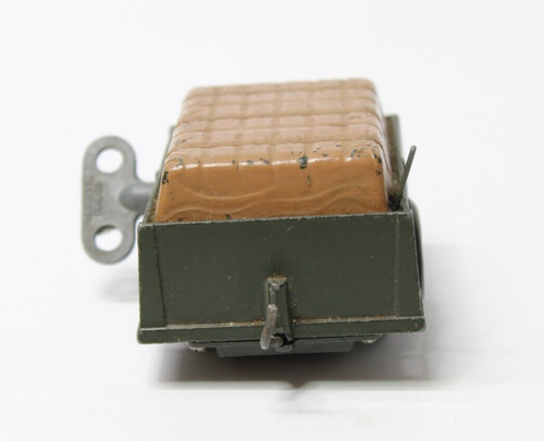 RARE W Britains No. 2041 Clockwork 'ARMY TRAILER' & HOWITZER GUN' - Picture 5 of 12