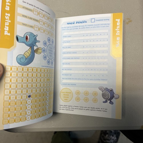 Authentic Pokemon League Trading Card Game Sevii Islands Book New UNUSED - Picture 11 of 14