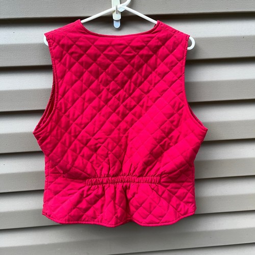 Hunt Club Red Vest Size L Large 12-16 - Picture 6 of 6